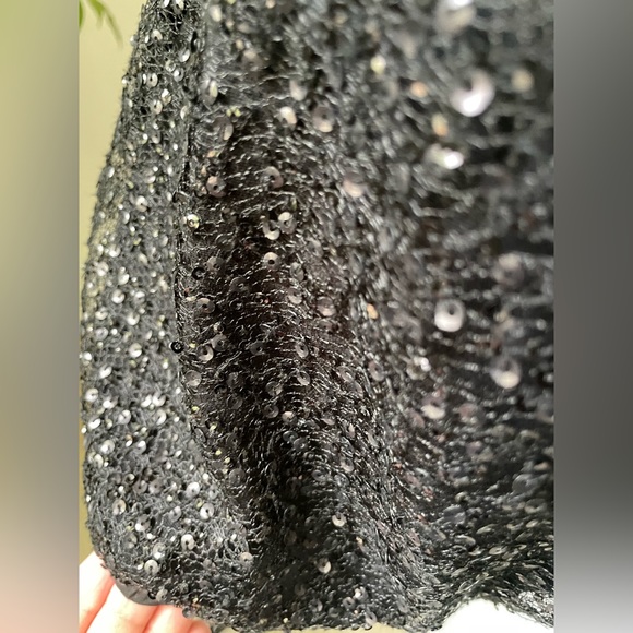 J.Crew Collection Sequin Tie Side Shorts Black Size 10 Style: 30121 - Picture 13 of 13